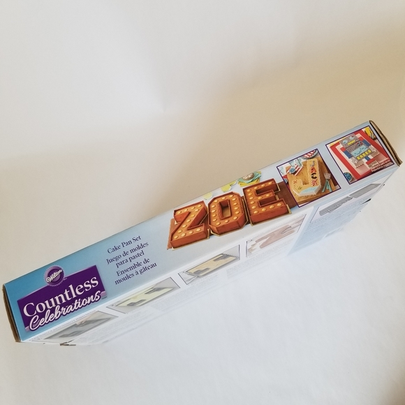 Cake Pan Set Numbers, Letters & Simbols - Picture 13 of 13